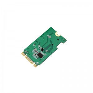 កាតផ្ទេរ TF ទៅ NGFF M.2 បង្កប់ឧបករណ៍ចល័តឧស្សាហកម្ម Micro SD SDHC TF កាតផ្ទេរអ្នកអានកាត