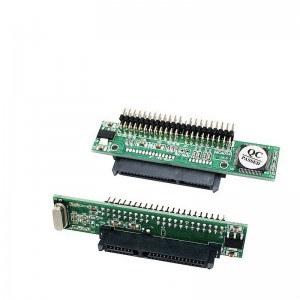 ຮາດດິດ SATA ຂະໜາດ 2.5 ນິ້ວ ໄປຫາ IDE44-pin interface ໂອນບັດ serial port ໄປຫາພອດຂະໜານ SATA ກັບ notebook IDE