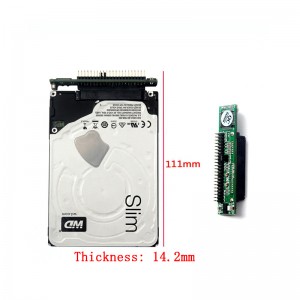2.5인치 SATA 하드 디스크 - IDE44핀 인터페이스 전송 카드 직렬 포트 - 병렬 포트 SATA - 노트북 IDE