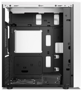 Nueva caja de computadora blanca Shangyao RGB con ventilador ATX/M-ATX/Mini-ITX