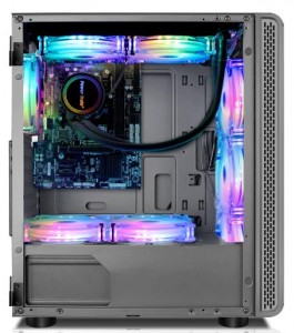 အသစ်ရောက်ရှိလာသော DAOFENG 5 Gaming PC Computer Case Casin Cabinet Hardware