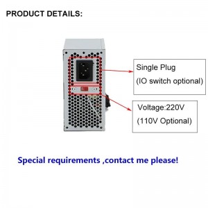 MICRO 200W SFX Электр белән тәэмин итү 8CM FAN 300W 400W Эш өстәле компьютер SFX электр тәэминаты