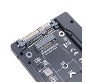 Carte adaptateur PCIE 3.0 NVME m-key M.2 vers U.2 SFF8639 disque dur U.2, boîtier SSD de 2.5 pouces