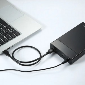 HDD-kotelo 3,5 tuuman USB 3.0 - SATA III -kotelo ulkoinen kiintolevylevykotelo USB-kotelo hd 3,5 Max 10 Tt:n kiintolevylle