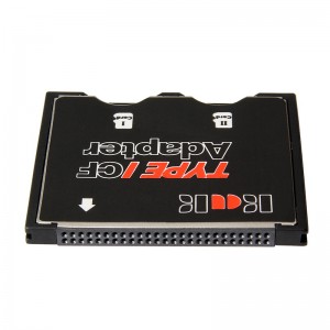 Mémori Card adaptor profésional Dual SDHC SDXC TF mun CF Card adaptor pikeun kaméra Tipe I Card Parabot Parobah
