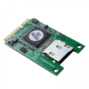 TF rau MSATA Msata rau Micro SD Adapter Card Expansion Converter Riser Card Laptop SSD Card nyeem ntawv