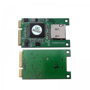 TF เป็น MSATA Msata ไปยังการ์ดอะแดปเตอร์ Micro SD ตัวแปลงส่วนขยาย Riser การ์ดแล็ปท็อป SSD Card Reader