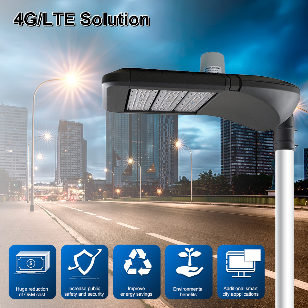 Gebosun Smart Lighting 4G/LTE Solution for Street Light