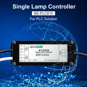 Controlador de lámpara única Gebosun BS-PL815 para solución PLC