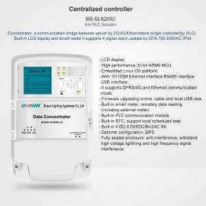 Controlador centralizado BS-SL8200C para solución PLC