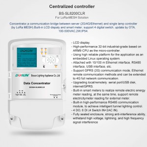 Concentrador centralizado Gebosun BS-SL8200C para solución ZigBee