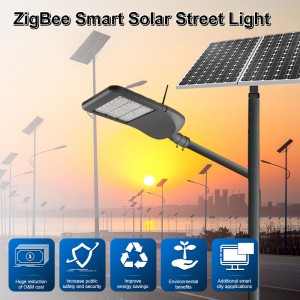 Gebosun Smart Lighting Zigbee Solar Solution ye Street Light