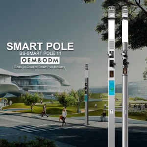 Gebosun 11Y&11F Mudell Smart Pole għall-Komunità Smart