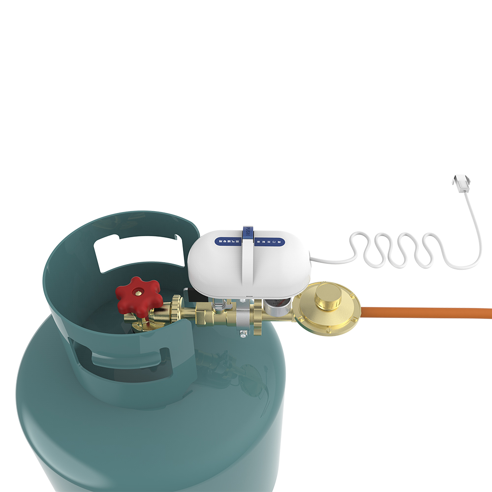 Contrôleur de vanne intelligent pour réservoir de gaz