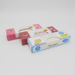 Good design burger wrapping greaseproof paper for food packaging