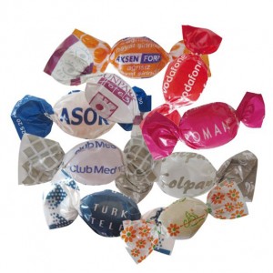 23mic candy wrapper metallized twistable pet film
