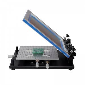 High Precision Manual Solder Printer FP2636 miaraka amin'ny version frame