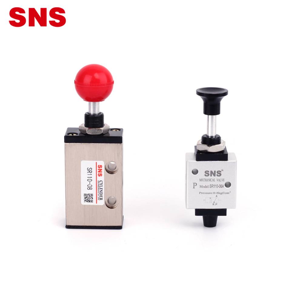 China Wholesale Digital Stainless Pressure Gauge Quotes - SNS SR Series Top quality two position three way pneumatic aluminum alloy manual hand valve – SNS