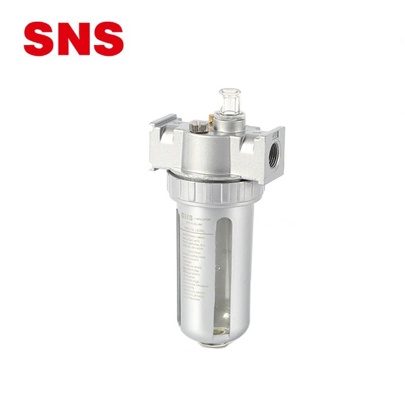 China Wholesale Air Regulator And Filter Factory - SNS SL Series new type pneumatic air source treatment air filter regulator lubricator – SNS
