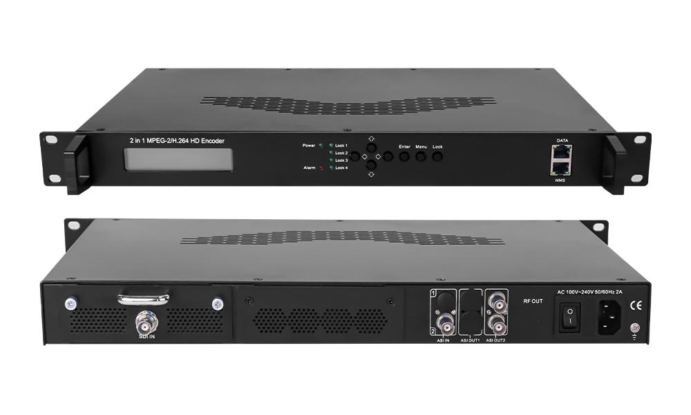 SFT3242B Encoder HD MPEG2/H .264 2 in 1/4 in 1 con ingresso SDI ASI