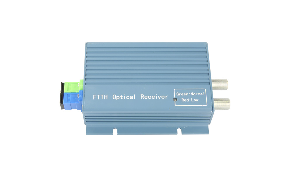 SR4020AW 2 Outputs FTTH AGC Fiber Optical Node nrog WDM