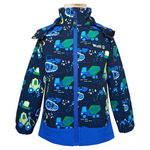 Вясновая воданепранікальная куртка сафтшелл Boy Wear
