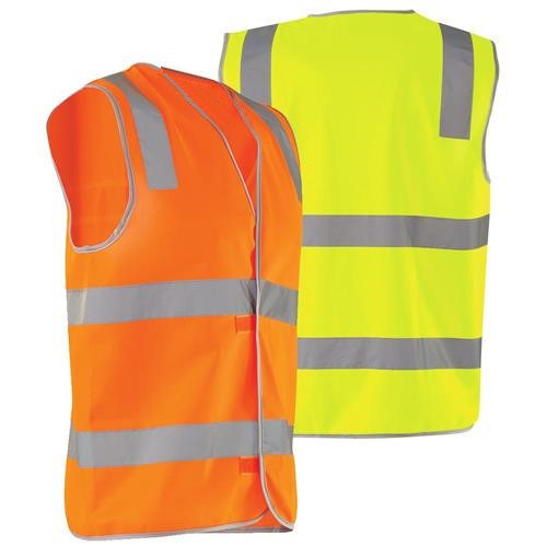 Hi Viz Umsebenzi Nxiba i-PPE Uniform Custom Road Construction Vest