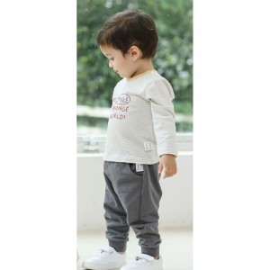 Moshanyana oa Spring Boy Cotton Baby Sportwear