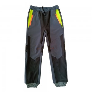 Outdoor  Windproof Sports Pants Breathable Soft Shell Pants