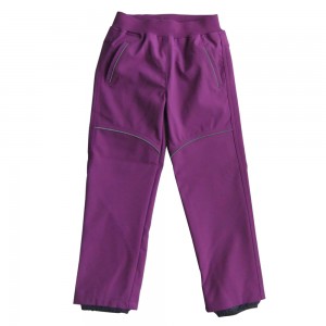 Pantalones SoftShell Niña Ropa Impermeable