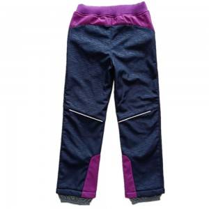 Pantaloni da esterno Softshell impermeabili per ragazze