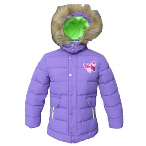 बच्चों के गद्देदार जैकेट सर्दियों के कपड़े