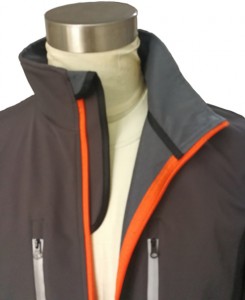 Softshell Jacket nrog Waterproof, Windproof thiab Breathable