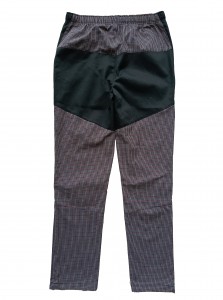 Pantalons casuals a quadres tenyits de fil infantil