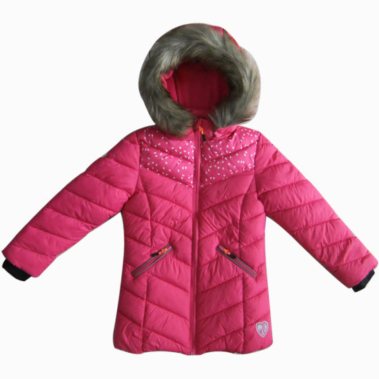 सर्दियों में बच्चों के लिए गद्देदार सूती जैकेट
