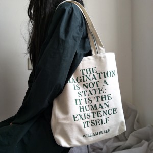 Жіноча модна полотняна сумочка для покупок