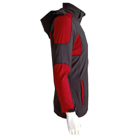 Воданепранікальныя мужчынскія курткі для альпінізму з мяккага шэлла для пешых прагулак на адкрытым паветры