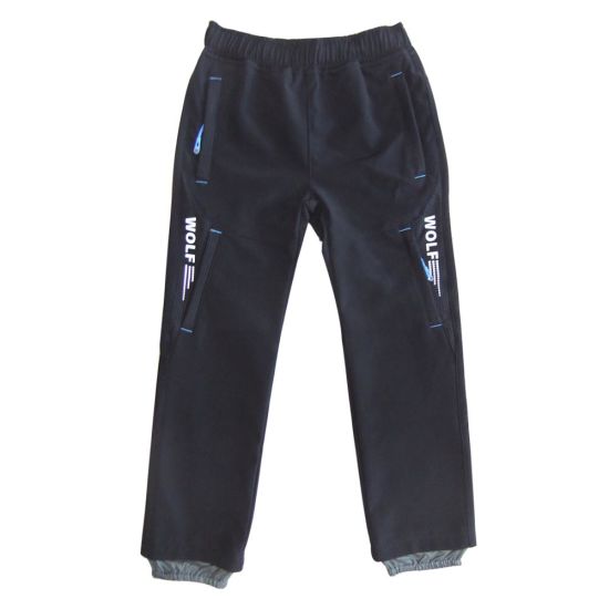 Kids Outdoor Soft Shell Sport Trousers