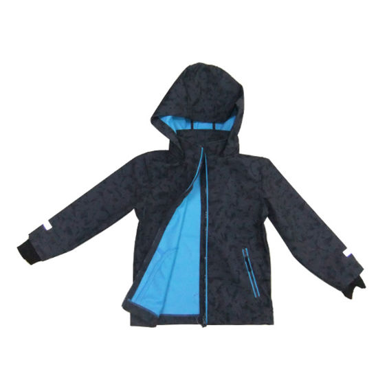 लड़कों के लिए सॉफ्ट शैल जैकेट शीतकालीन कोट