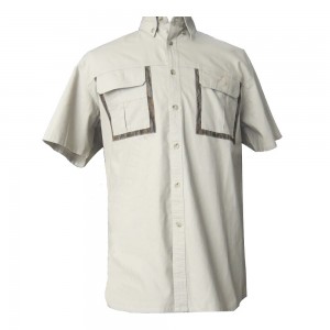 Camises de treball de màniga curta d'estiu per a home