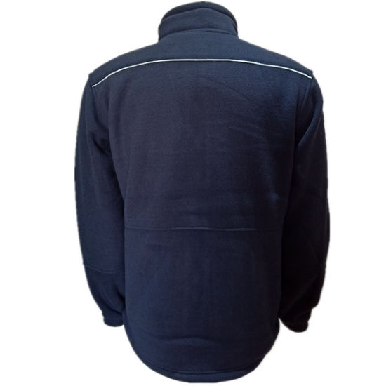 100% Polyester Flannel Jacket សម្រាប់មនុស្សពេញវ័យអាវក្រៅ