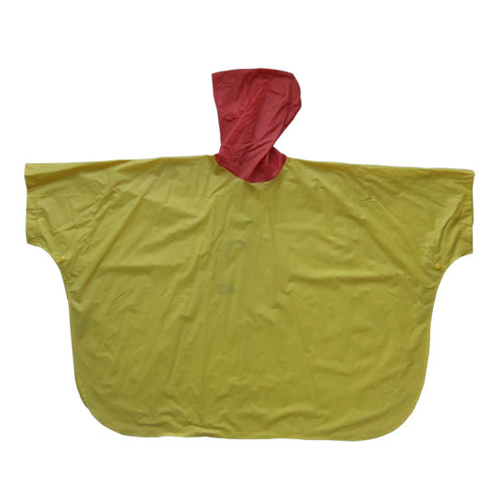 Mga Bata nga Ulan Poncho Yellow Rain Wear