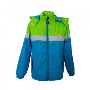 Kids Boys&Girls Outdoor  Windproof Jackets with Hood Softshell Jacket