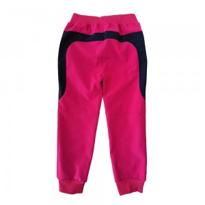 Sportske Soft Shell hlače otporne na vjetar za djevojčice