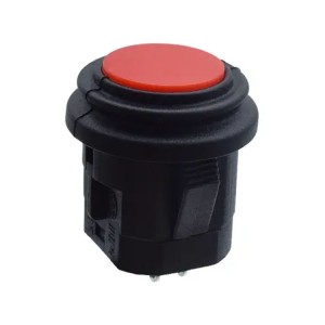 KA7-11/12FLN Mini Roter selbstsichernder Touch-Ein/Aus-Schalter IP65 2-poliger Drucktastenschalter