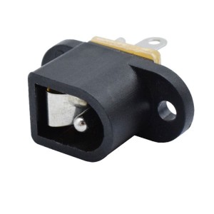 DC053 DC Female Power Socket With Ear Screw Hole DC-053 DC Socket Adapter Connector Jack