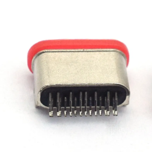 Producători unici modele multiple personalizate 6/12/16/24 PIN IPX8 conector usb tip c mamă miez de cauciuc scurgere externă