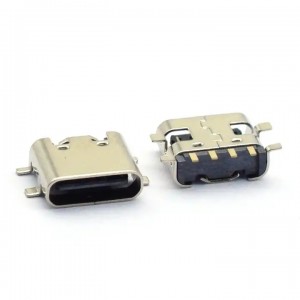 Multiple Modeller 4pin Patch USB Typ C weiblech Connector Socket Support Personnalisatioun