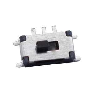 MSS12C02 SMD SMT miniatuer 7 pin slide switch micro 2 posysje stipe maatwurk
