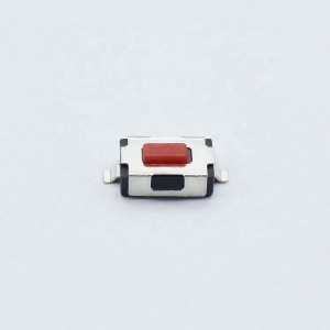 Butoni i kuq silikoni 6×4 2 pin 12v 50ma smd takti